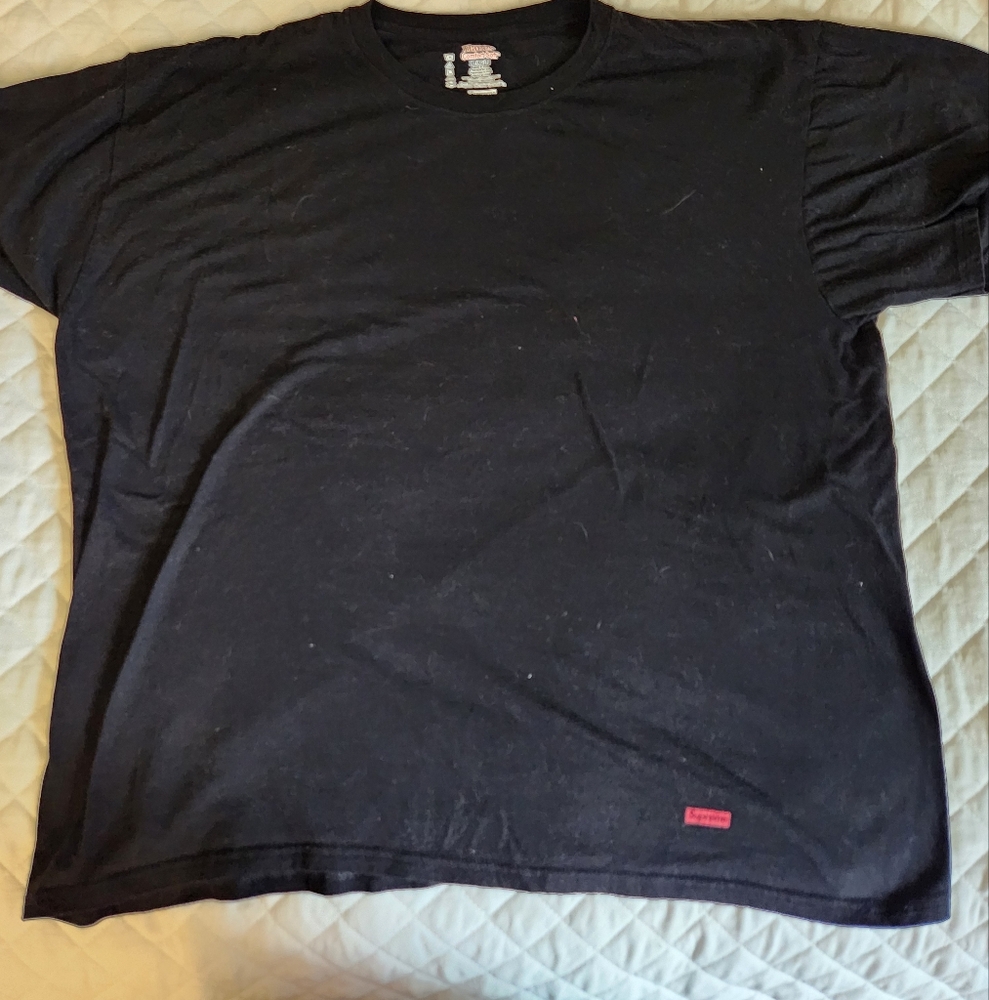 Supreme Black Short Sleeve Tee